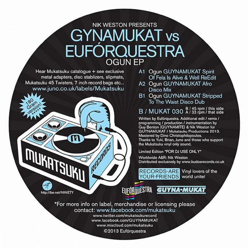 Nik Weston/GUYNAMUKAT V EUFORQUESTRA 12"