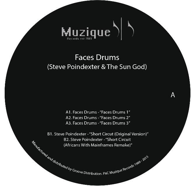 Faces Drums & Steve Poindexter/SPLIT 12"