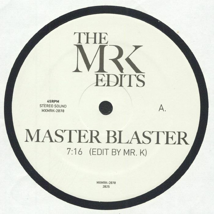 Mr. K/MASTER BLASTER 12"
