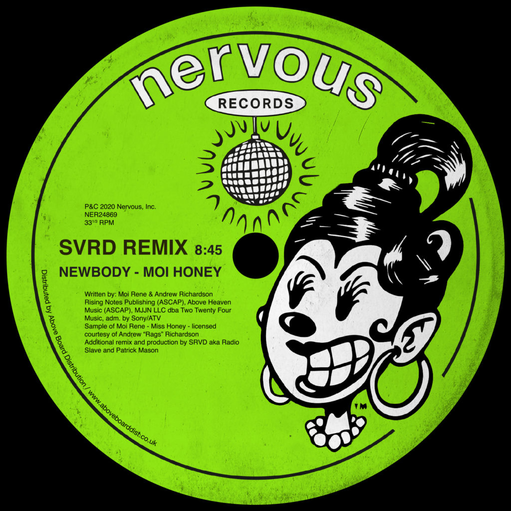 Newbody/MOI HONEY (SRVD REMIX) 12"