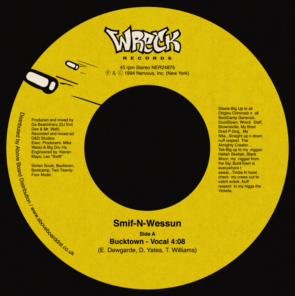 Smif-N-Wessun/BUCKTOWN 7"