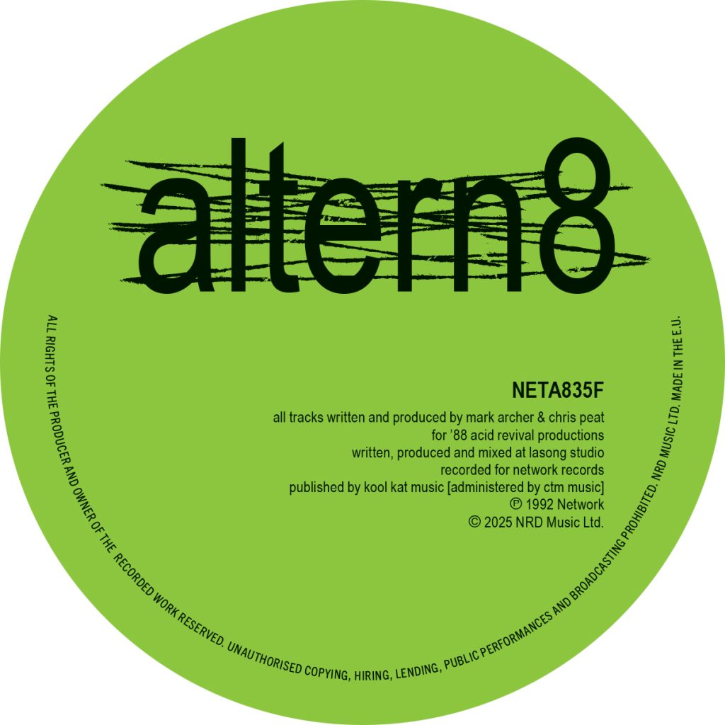 Altern 8/FREQUENCY (2025 REMIXES) 12"