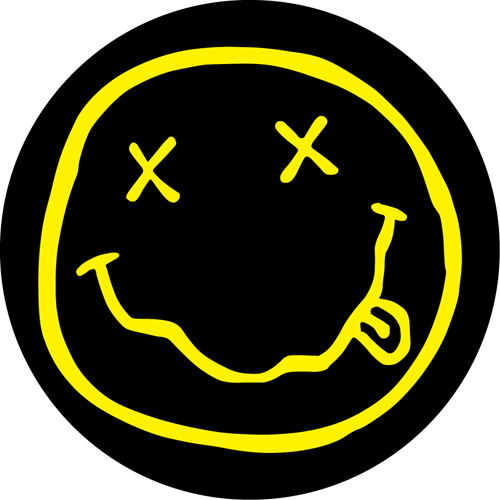 Nirvana/SMILEY FACE SLIPMAT