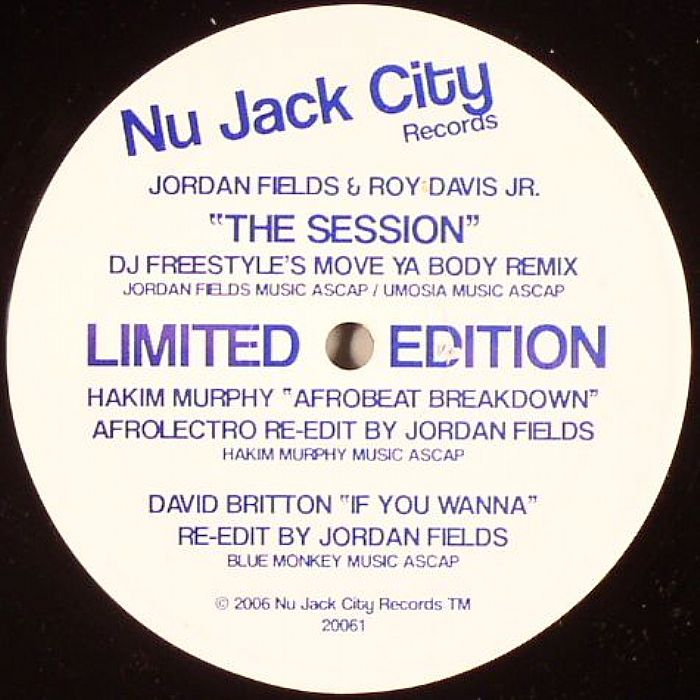 Jordan Fields & Roy Davis/SESSION 12"