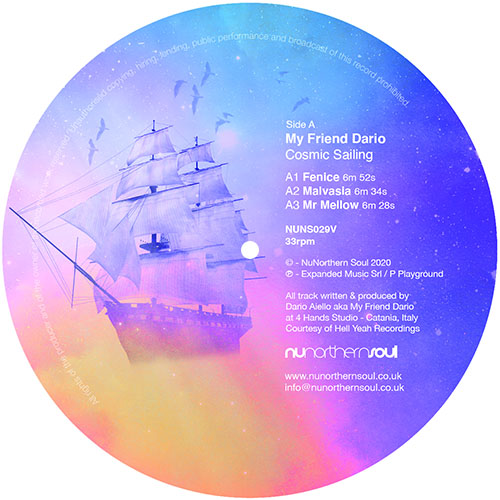 My Friend Dario/COSMIC SAILING EP 12"