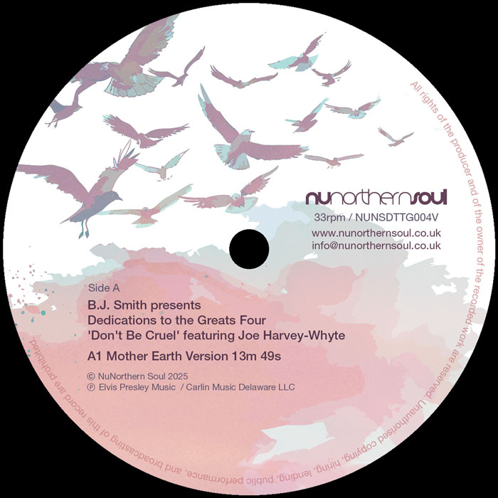 BJ Smith/DEDICATIONS TO THE GREATS VOL. 4 12"