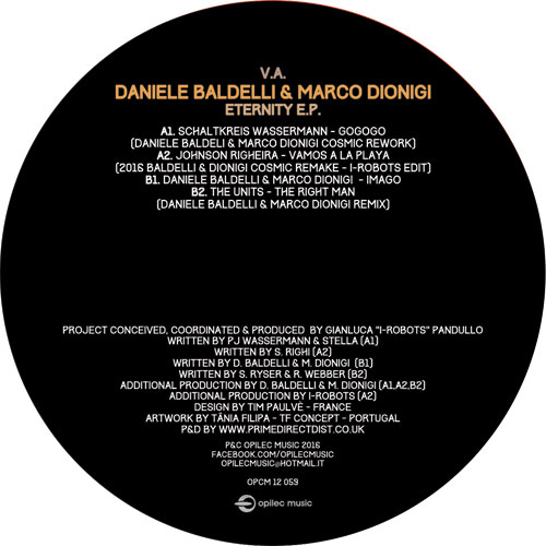 Daniele Baldelli/ETERNITY EP 12"