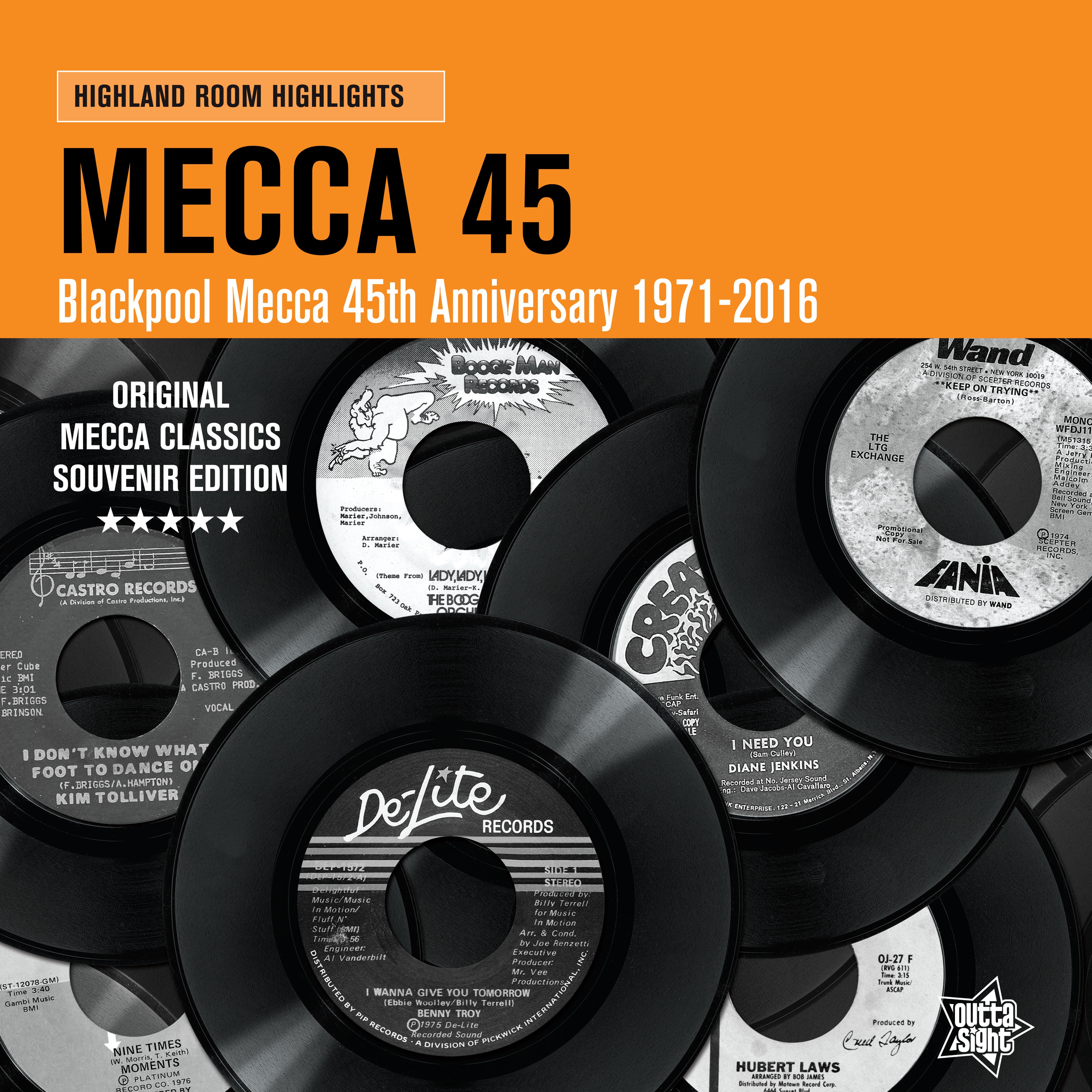 Northern Soul/MECCA 45 LP