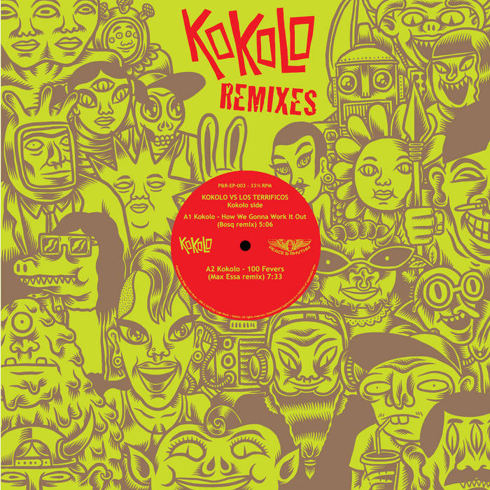 Kokolo vs Los Terrificos/REMIXES 12"