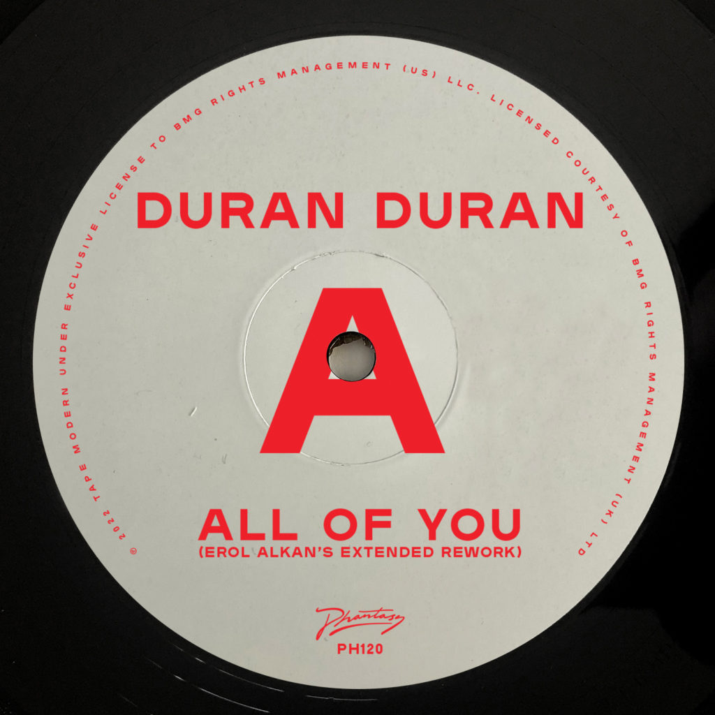 Duran Duran/ALL OF YOU-EROL ALKAN RX 12"