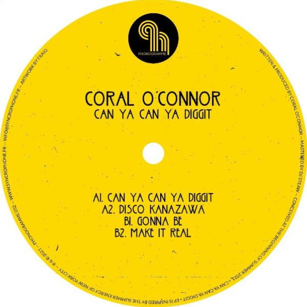 Coral O'Connor/CAN YA CAN YA DIGGIT 12"