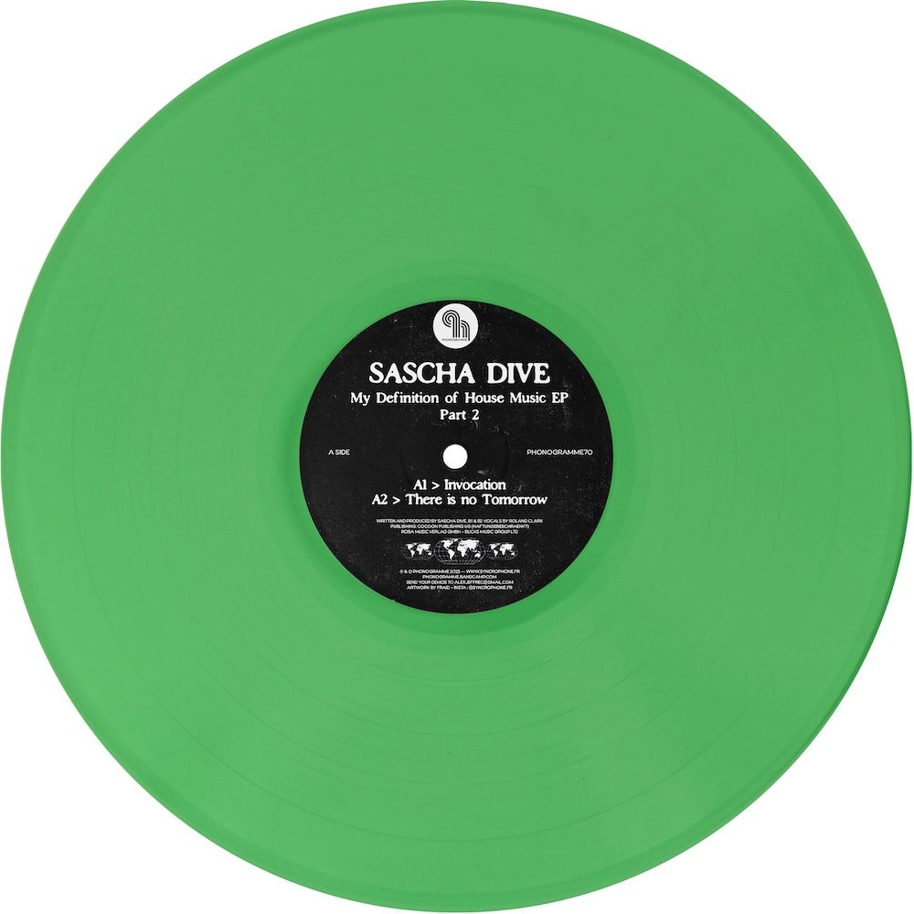 Sascha Dive/MY DEFINITION... PT 2 12"