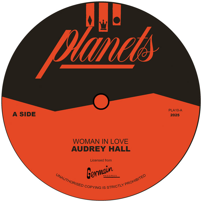 Audrey Hall/WOMAN IN LOVE 7"