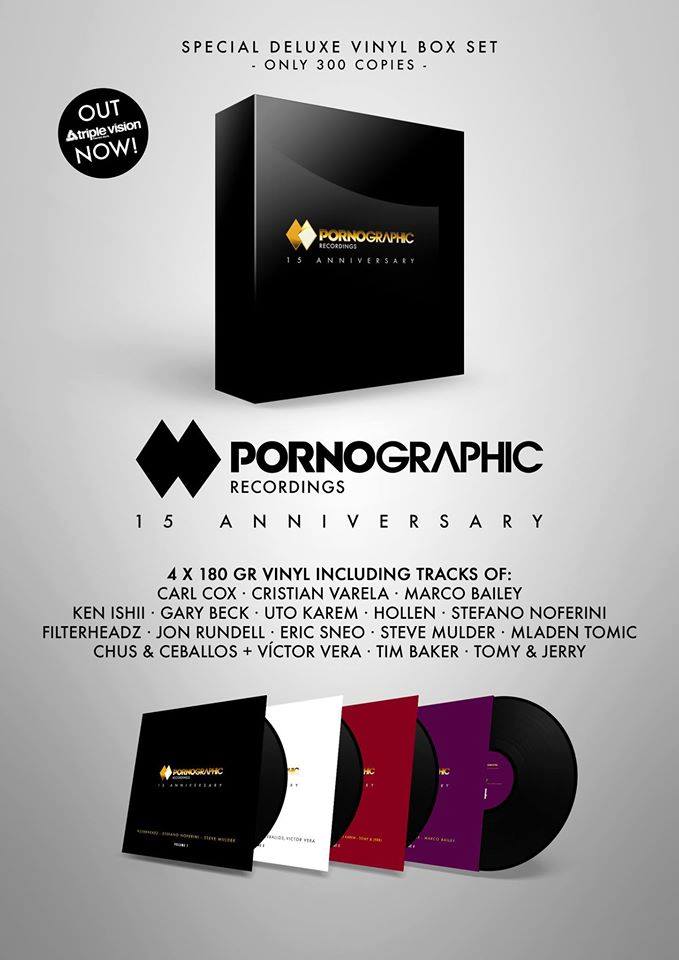 Various/15 YEARS OF PORNOGRAPHIC BOX 4LP