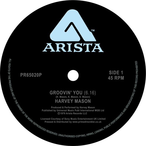 Harvey Mason/GROOVIN' YOU 12"