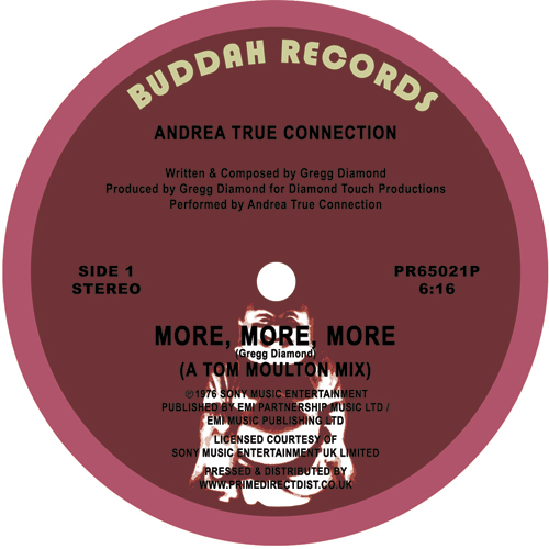 Andrea True Connection/MORE, MORE... 12"