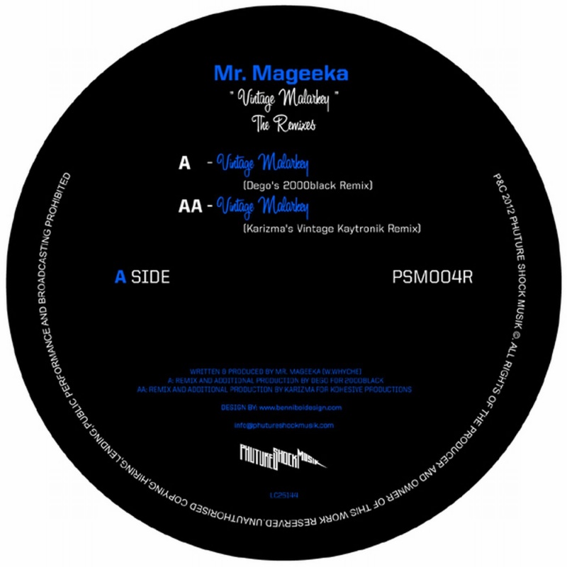 Mr. Mageeka/VINTAGE MALARKEY REMIXES 12"