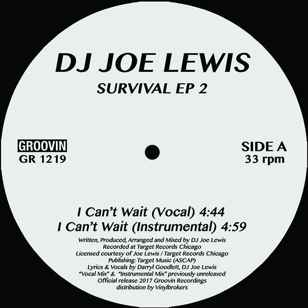 Joe Lewis/SURVIVAL EP 2 12"
