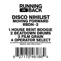 Disco Nihilist/MOVING FORWARD 12"