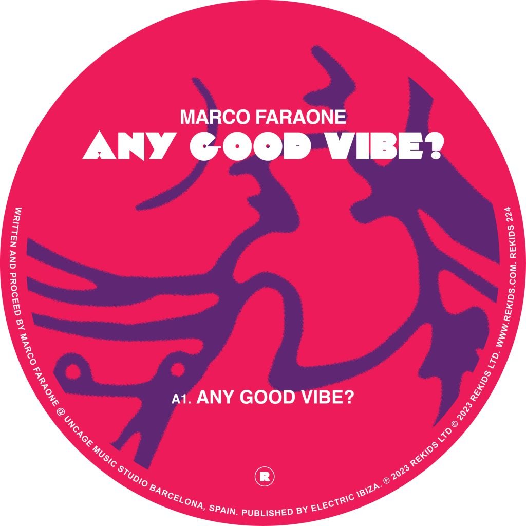 Marco Faraone/ANY GOOD VIBE? 12"