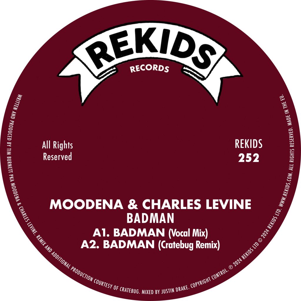 Moodena & Charles Levine/BADMAN 12"