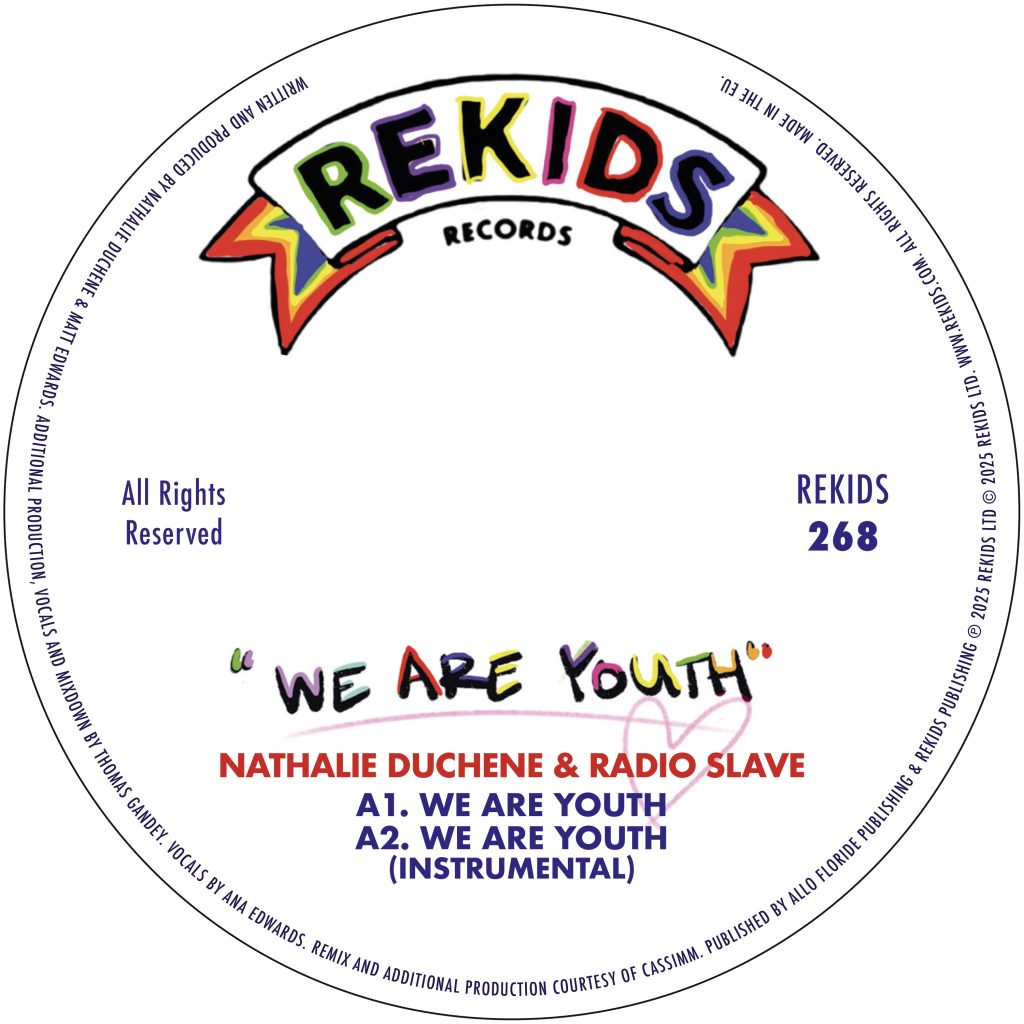 Nathalie Duchene & Radio Slave/WE ARE YOUTH 12"