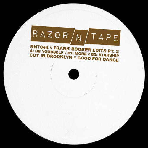 Frank Booker/RAZOR-N-TAPE EDITS PT 2 12"