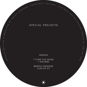 Marco Faraone/JUSTICE EP 12"