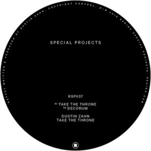 Dustin Zahn/TAKE THE THRONE 12"