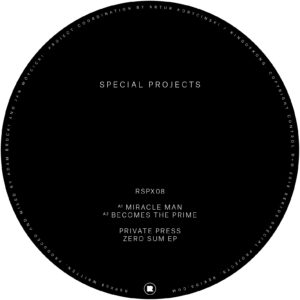 Private Press/ZERO SUM EP 12"