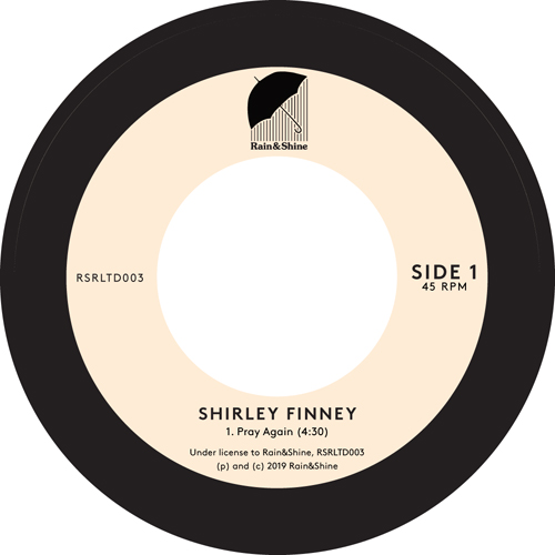 Shirley Finney/PRAY AGAIN 7"
