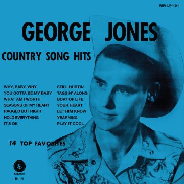George Jones/COUNTRY SONG HITS LP
