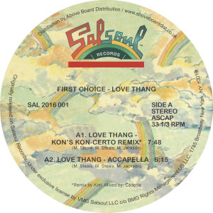 First Choice/LOVE THANG (KON REMIX) 12"