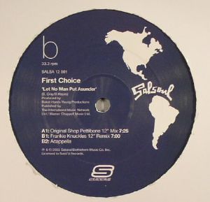 First Choice/LET NO MAN PUT ASUNDER 12"