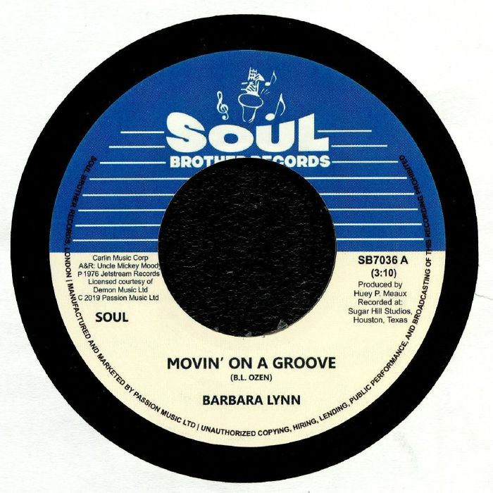 Barbara Lynn/MOVIN' ON A GROOVE 7"