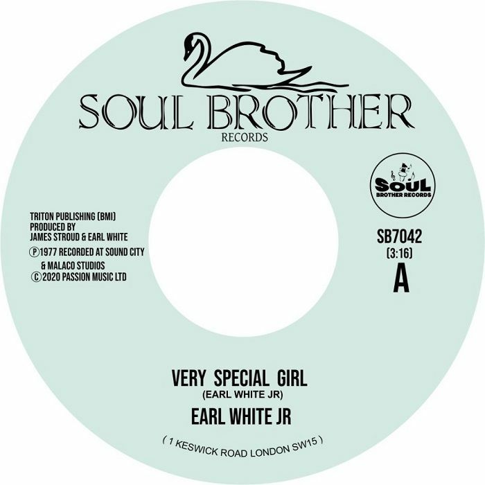 Earl White Jr/VERY SPECIAL GIRL 7"