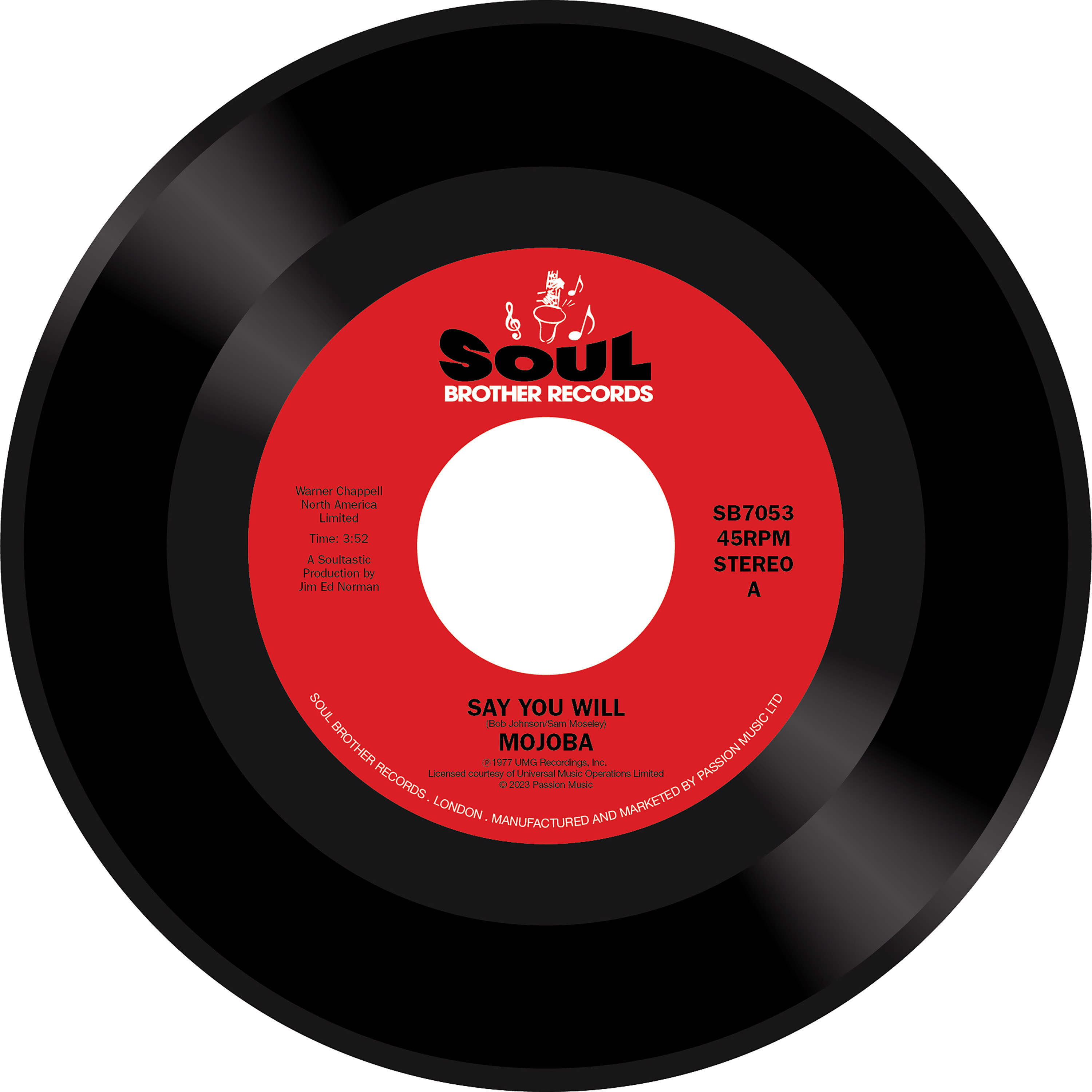 Mojoba/SAY YOU WILL & I KNOW 7"