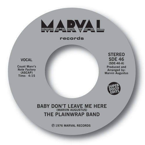 Plainwrap Band/BABY DON'T LEAVE ME... 7"