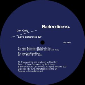 Dan Only/LOVE SATURATES EP 12"