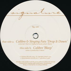 Calibre/DROP IT DOWN 12"