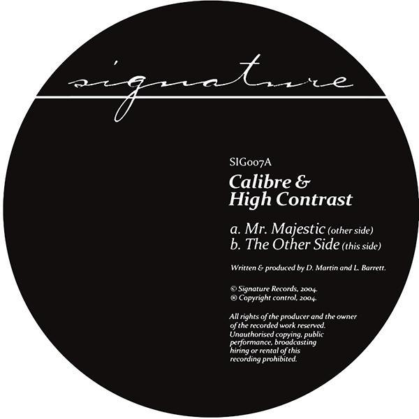 Calibre & High Contrast/MR. MAJESTIC 12"