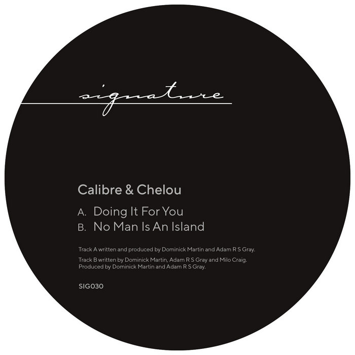 Calibre & Chelou/DOING IT FOR YOU 12"