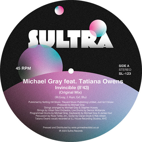 Michael Gray/INVINCIBLE 12"