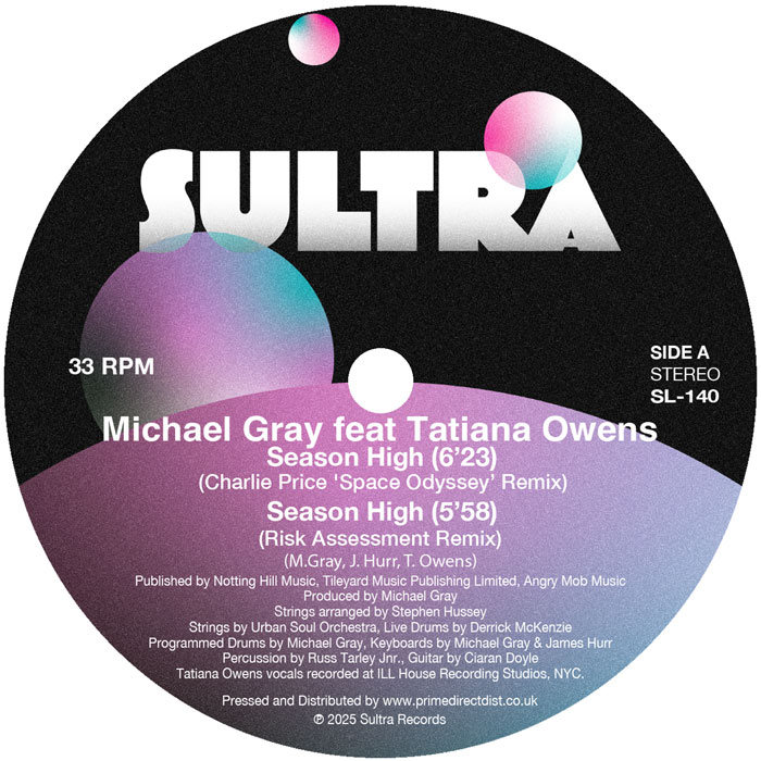 Michael Gray/SEASON HIGH REMIXES 12"