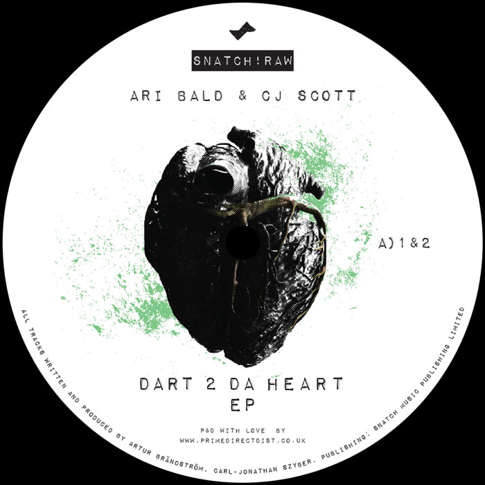 Ari Bald & CJ Scott/DART 2 DA HEART 12"