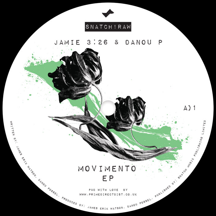 Jamie 3:26 & Danou P/MOVIMENTO EP 12"