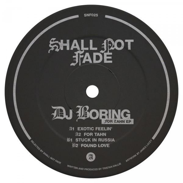 DJ Boring/FOR TAHN EP (PINK) 12"