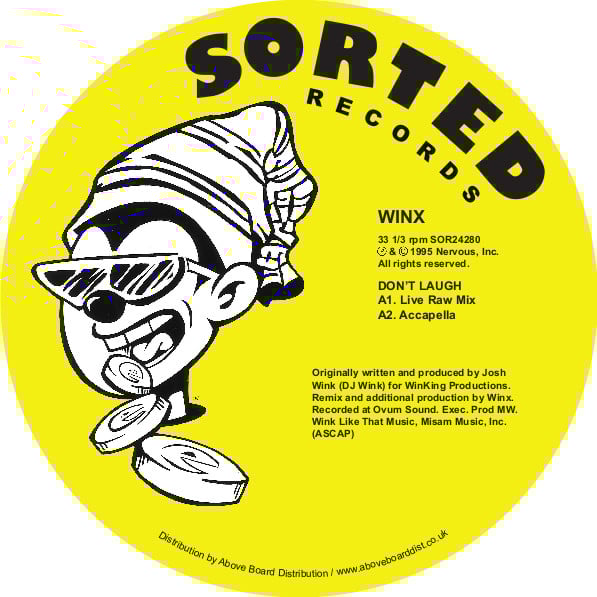Winx/DON'T LAUGH (RICHIE HAWTIN RMX) 12"