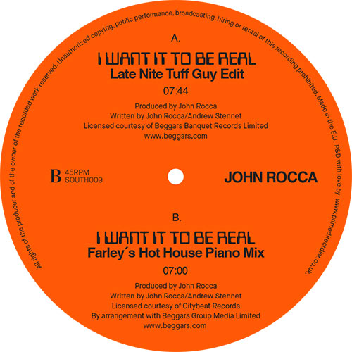 John Rocca/I WANT IT... (LNTG REMIX) 12"