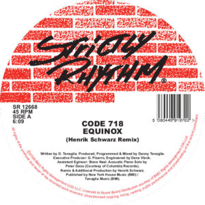 Code 718/EQUINOX (HENRIK SCHWARZ RX) 12"